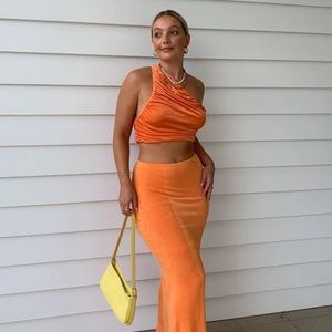 Lioness THE GODDESS CROP ORANGE